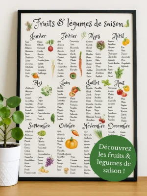 Calendrier des produits saisonniers